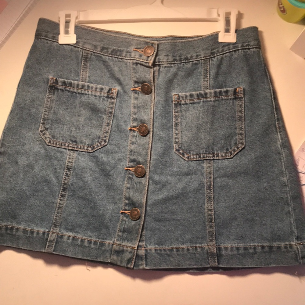 Forever 21 Jean Skirt
